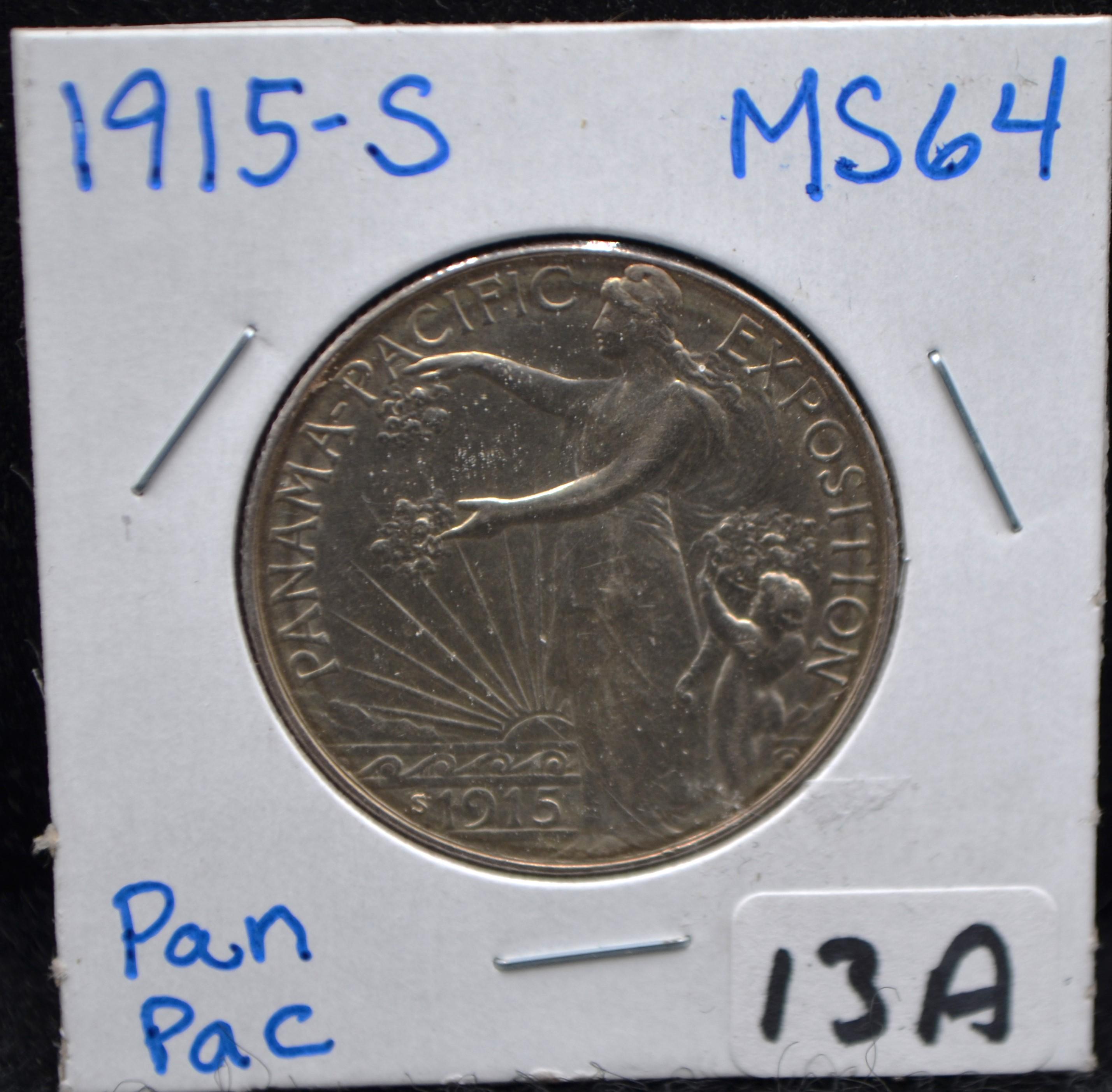 HIGH GRADE PAN PAC COMMEMORATIVE HALF DOLLAR