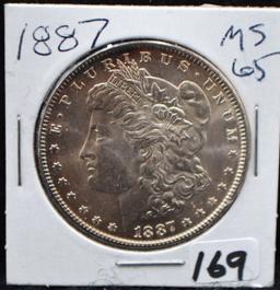 HIGH GRADE 1887 MORGAN DOLLAR