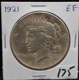 KEY DATE 1921 PEACE DOLLAR