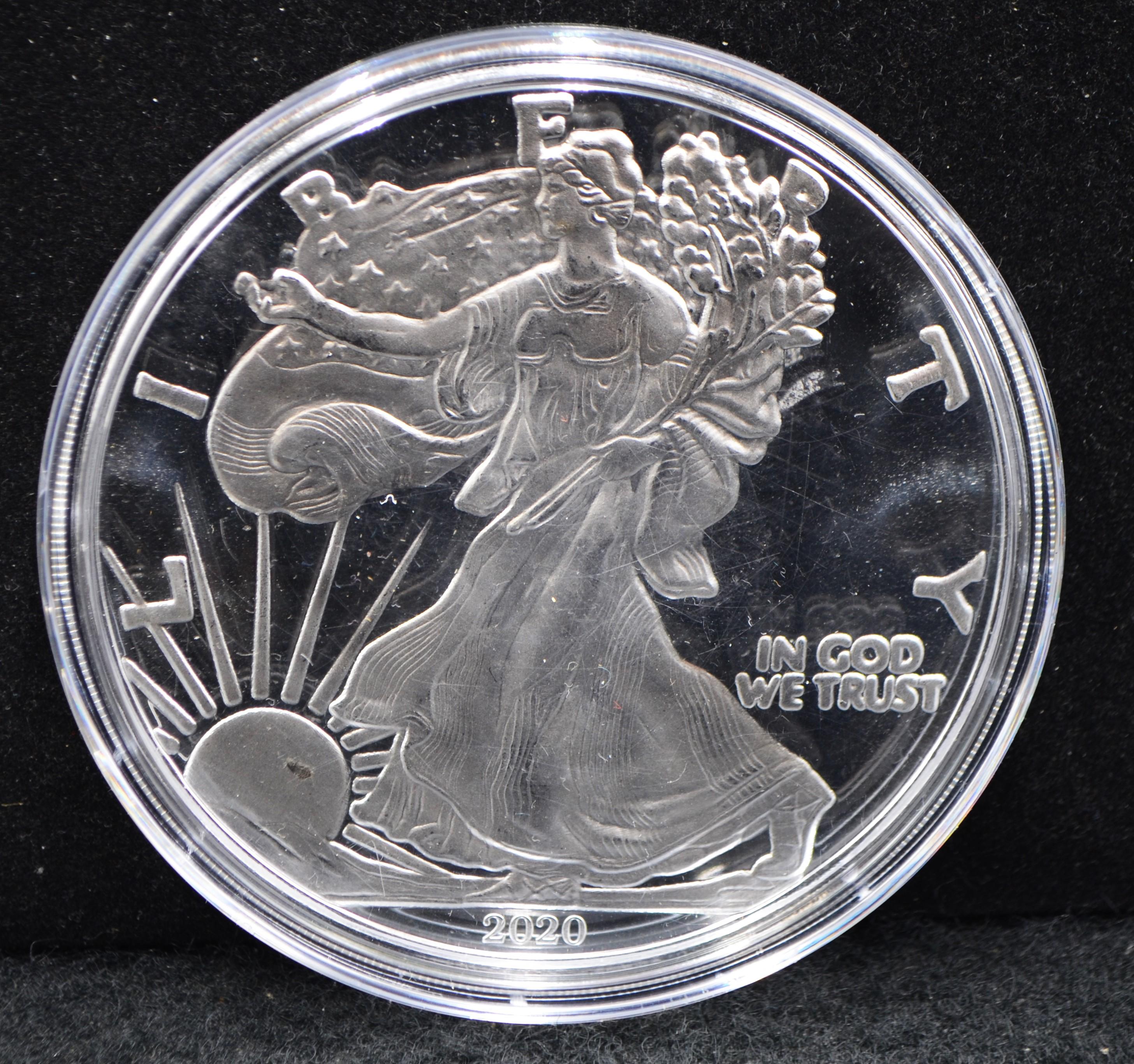 2020 ONE QUARTER POUND SILVER EAGLE