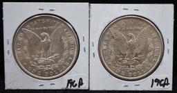 1882 & 1900 MORGAN DOLLARS FROM LARGE COLLECTION