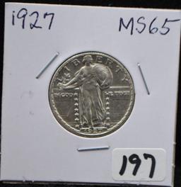 HIGH GRADE 1927 STANDING LIBERTY QUARTER