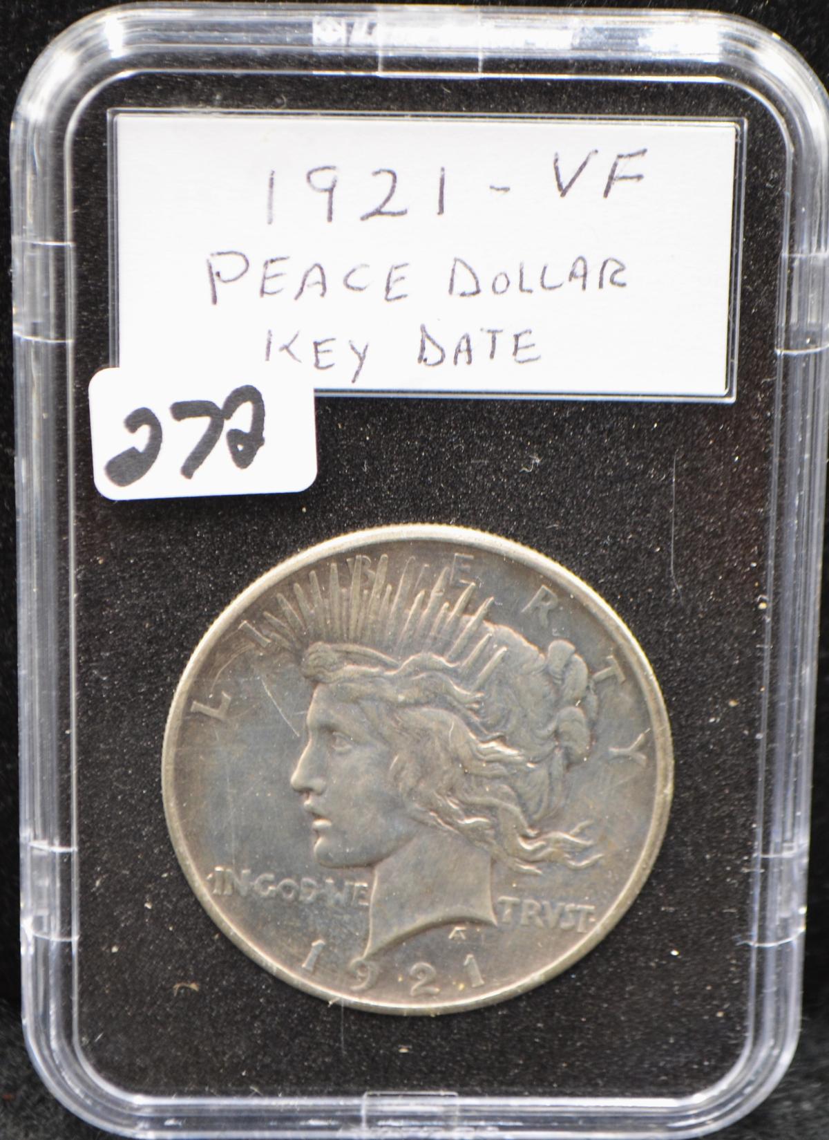 1921 PEACE DOLLAR