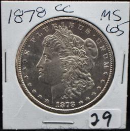 KEY 1878-CC MORGAN DOLLAR