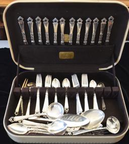 FABULOUS FRIGAST DENMARK STERLING FLATWARE SET