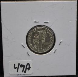 RARE 1942/1 MERCURY DIME