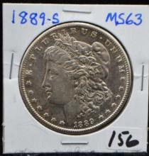 1889-S MORGAN DOLLAR