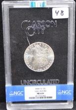 RARE 1884-CC GSA HOARD MORGAN DOLLAR - NGC MS64