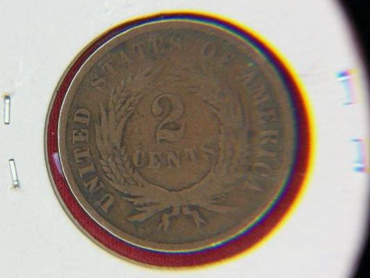 1965 2 Cent Copper Civil War Era