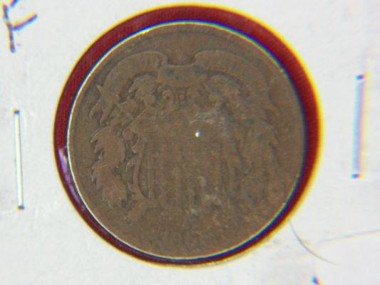 1965 2 Cent Copper Civil War Era