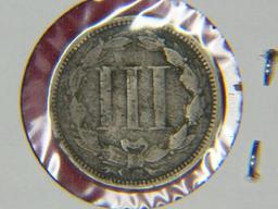 1869 3 Cent Nickel