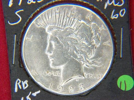 1923 S Peace Dollar