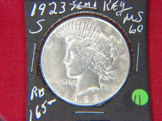 1923 S Peace Dollar