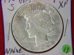 1934 S Peace Dollar