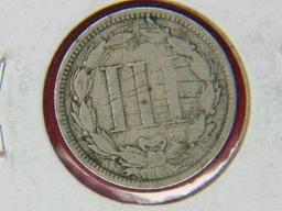 1865 3 Cent Nickel