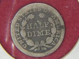 1857 1/2 Dime