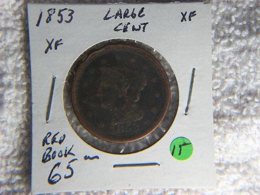 1853 Large Cent