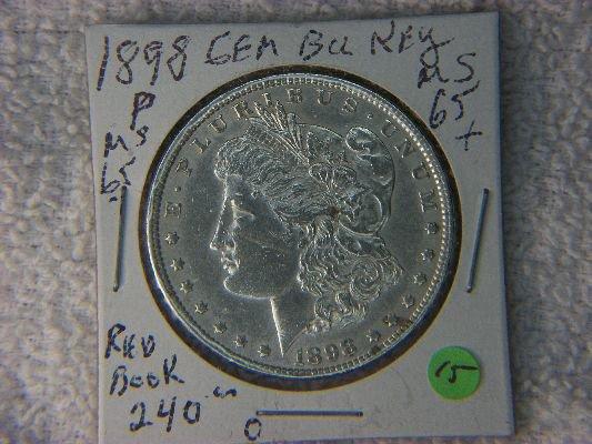 1898 P Morgan Dollar