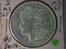 1921 S Morgan Dollar