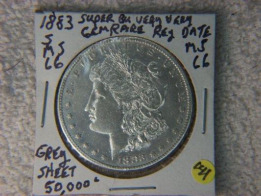 1883 S Morgan Dollar