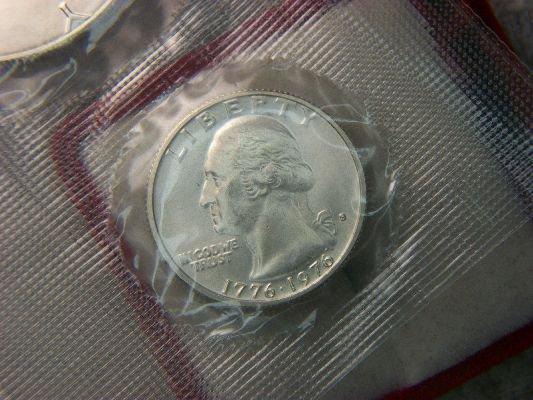 1776 – 1976 S Bu Silver Mint Set