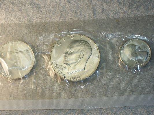1776 – 1976 S Bu Silver Mint Set