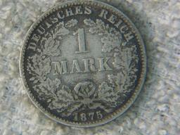 1875 C Germany One Mark