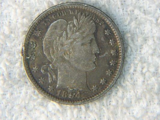 1894 Barber Quarter