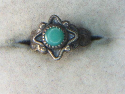 .925 Native American Turquoise Ring