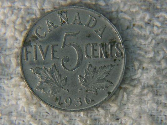 1936 Canadian Nickel