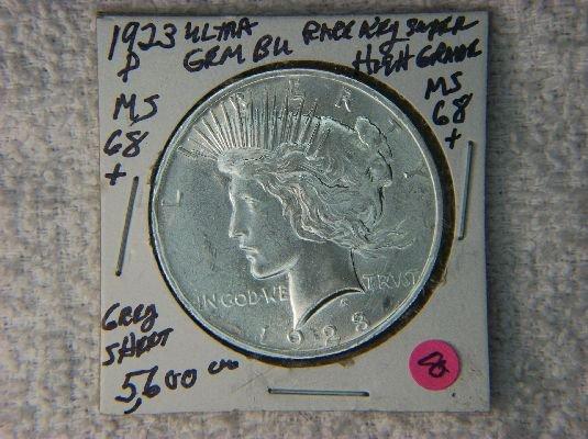 1923 P Peace Dollar