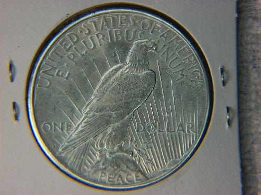 1923 S Peace Dollar