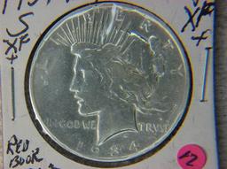 1934 S Peace Dollar