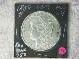 1880 P Morgan Dollar