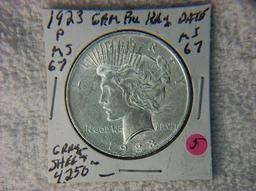 1923 P Peace Dollar