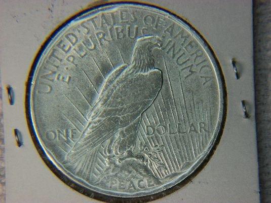 1924 P Peace Dollar