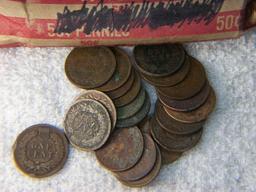 1 Roll Indian Head Cent