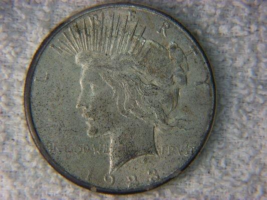 1923 S Peace Dollar