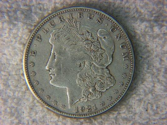 1921 S Morgan Dollar