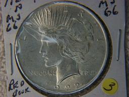 1922 P Peace Dollar