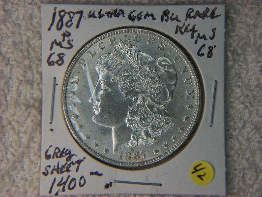 1887 P Morgan Dollar