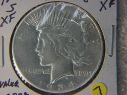 1934 S Peace Dollar