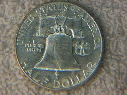 1963 D Franklin 1/2 Dollar