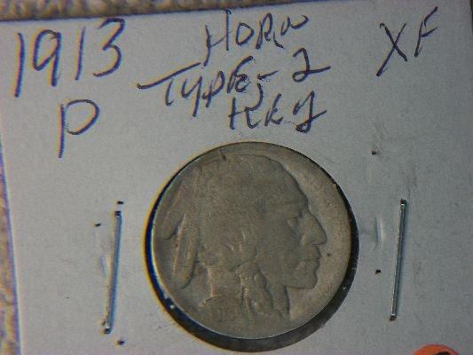 1913 P Type 2 Buffalo Nickel