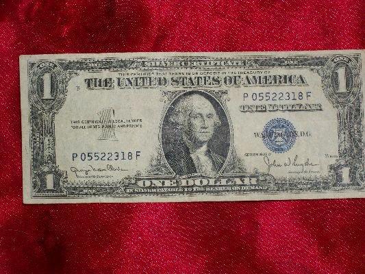 1935 D $1.00 Silver Certificate