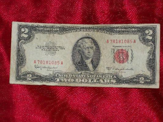 1954 C $2.00 Red Seal
