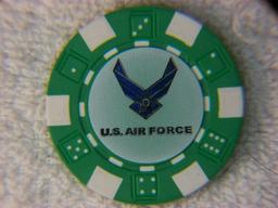 United States Air Force $ 25.000 Poker Chip