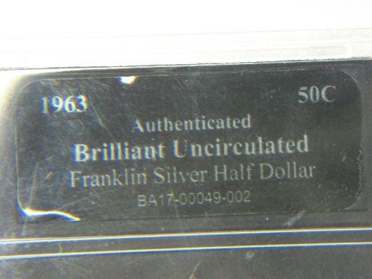 1963 Franklin Half Dollar