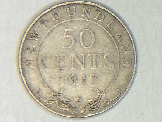 1917 Newfoundland Half-dollar