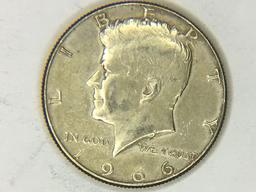 1966 Kennedy Half Dollar